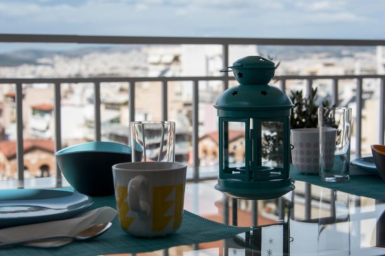 Appartement El Greco Bright, Airy Penthouse In Trendy Petralona à Athènes Extérieur photo