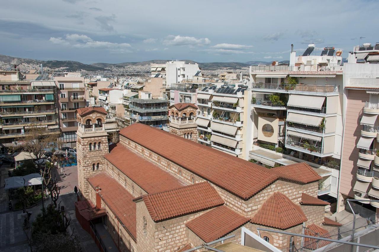 Appartement El Greco Bright, Airy Penthouse In Trendy Petralona à Athènes Extérieur photo